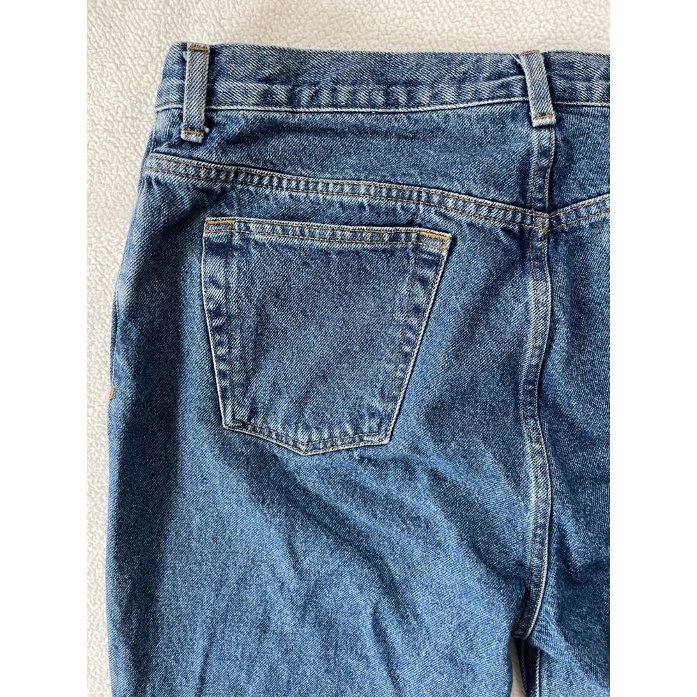 Vintage 90s Lauren Ralph Lauren Womens 34 Jeans Blue High Rise Straight Leg - Picture 14 of 16